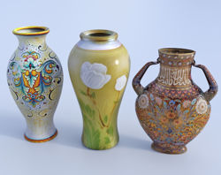 Antique Vase Model Set 1 Poser Format