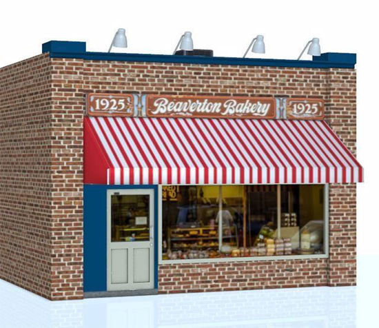Picture of Bakery Shop Building Model FBX Format