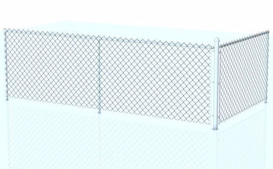 Picture of Modular Chain Link Fence Model Set Poser Format