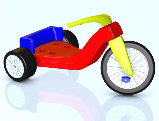 Picture of Big Wheel Toy Model Poser Format