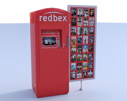 Picture of Movie Rental Vending Machine Model FBX Format