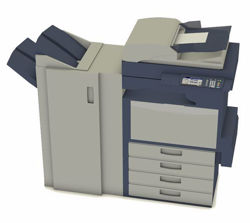 Office Copier Machine Model FBX Format