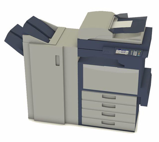 Picture of Office Copier Machine Model FBX Format