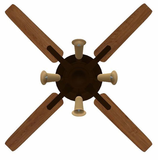 Picture of Ceiling Fan Model FBX Format