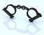 Picture of Old West Sheriff's Handcuffs Model Poser Format