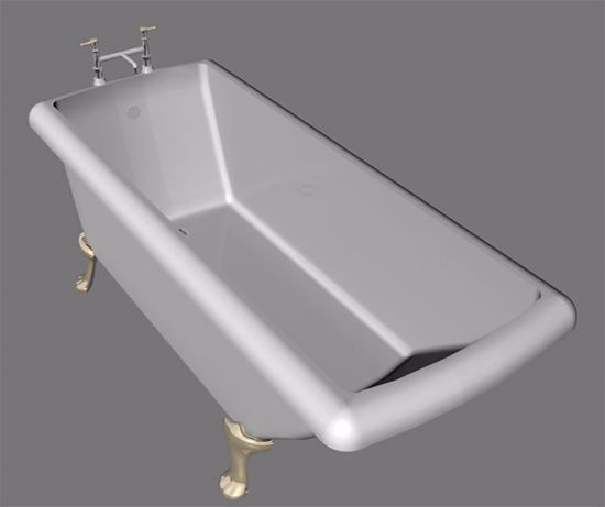 Picture of Claw Foot Tub Model Poser Format