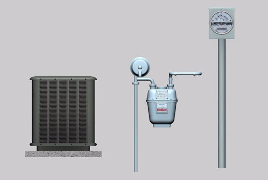 Picture of Outdoor Utility Models FBX Format