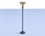 Picture of Contemporary Torchiere Lamp Model Poser Format