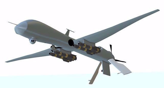 Picture of Predator UAV Drone Model Poser Format