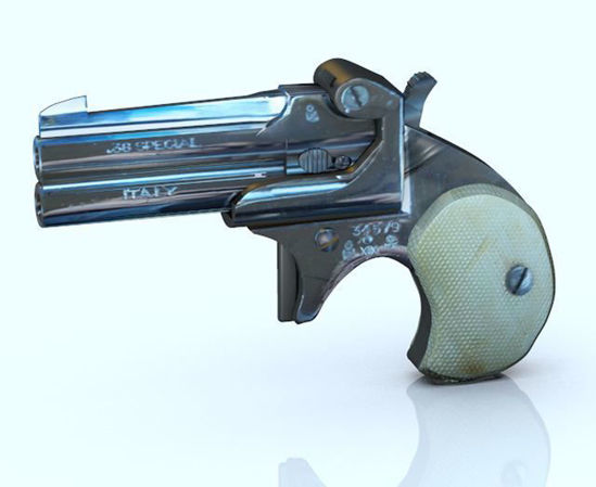 Picture of Derringer Pistol Model Poser Format