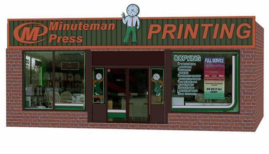 Picture of Print Shop Building Model FBX Format