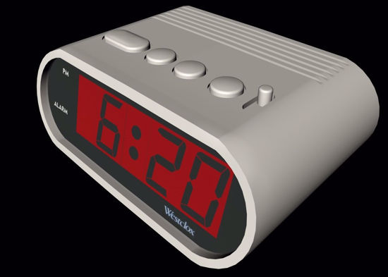 Picture of Digital Clock Model FBX Format
