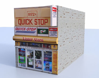Picture of Quick Stop Store Model Poser Format
