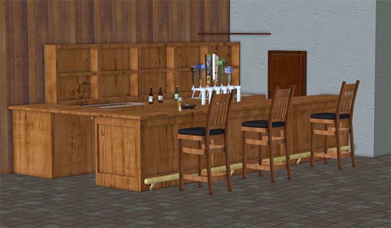 Picture of Dive Bar Interior Environment Poser Format