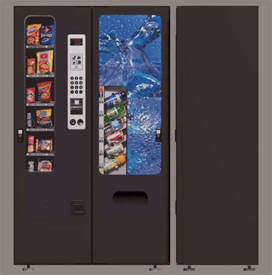 Picture of Double Vending Machine Model Poser Format