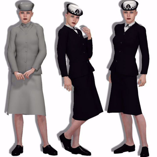 Picture of Early 70's WPC Outfit for DAZ Victoria 4