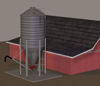 Picture of Farm Grain Storage Silo Model Poser Format