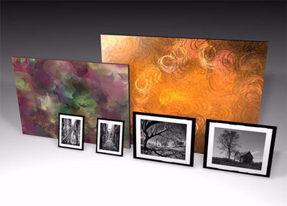 Picture of Framed Artwork and Painting Models Poser Format