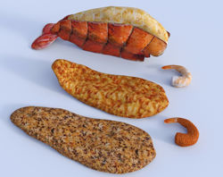 Seafood Models Poser Format