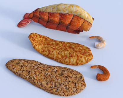 Picture of Seafood Models Poser Format