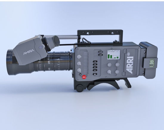 Picture of Shoulder Mount Movie Camera Model FBX Format