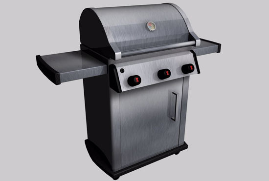 Picture of Gas Grill Model Poser Format