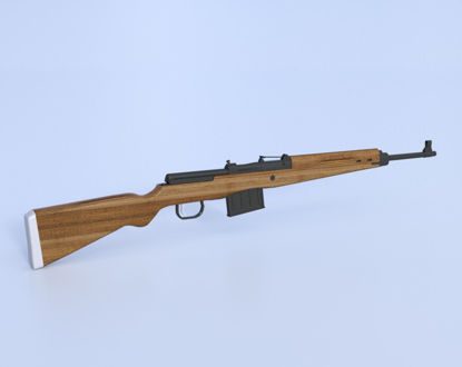 Picture of German Gewehr 43 Rifle Model Poser Format