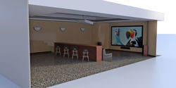 Home Theater Room Environment Poser Format