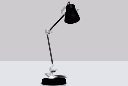 Picture of Industrial Style Desk Lamp Model FBX Format