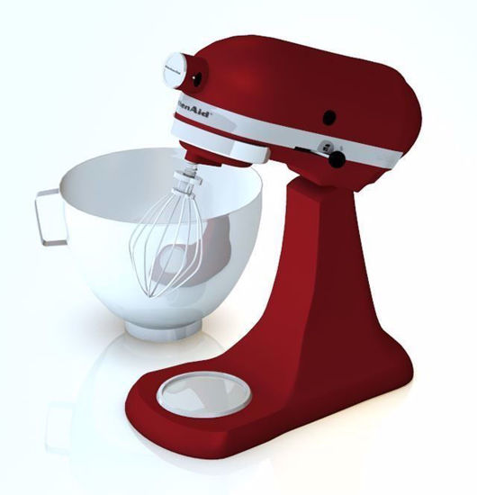 Picture of Kitchen Stand Mixer Model FBX Format