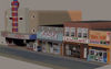 Picture of Large City Street and Buildings Scene Poser Format