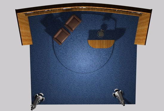 Picture of Late Night TV Show Set Environment FBX Format