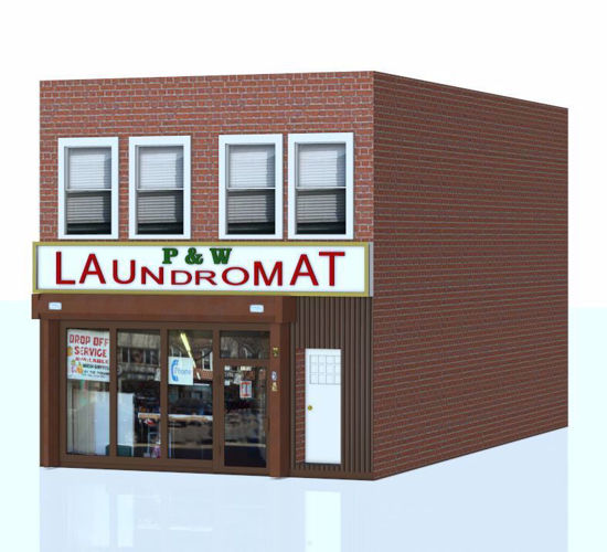 Picture of Laundromat Model Poser Format