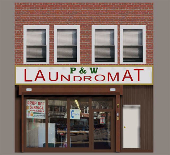 Picture of Laundromat Model Poser Format