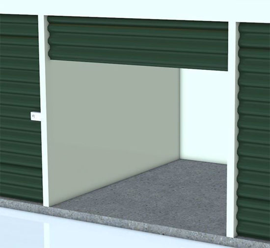 Picture of Mini Storage Building Model FBX Format