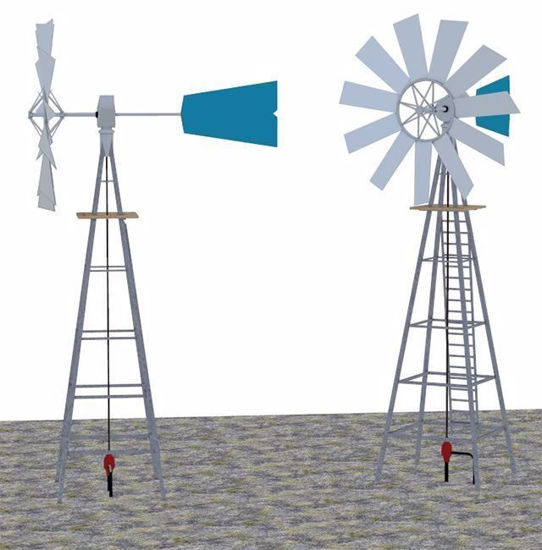 Picture of Windmill Model FBX Format