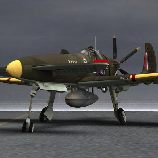Picture of Supermarine SkyFury Mk1 - SciFi RAF aircraft for Poser