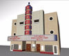Picture of Old Movie Theater Building Model FBX Format