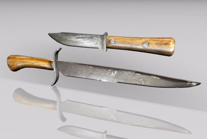 Picture of Old West Knives Weapon Models FBX Format