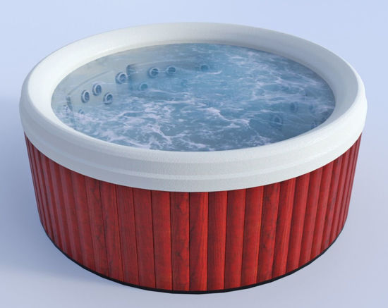 Picture of Round Hot Tub Model Poser Format