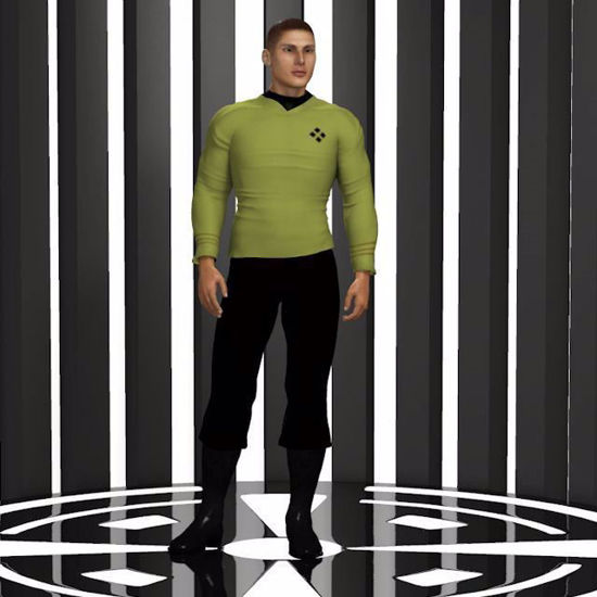 Picture of Space Fleet Officer Outfit for Hivewire3D Dusk