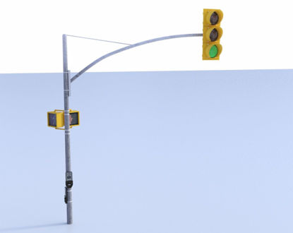 Picture of Traffic Light Models Poser Format