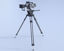 Picture of Tripod Mounted Movie Camera Model Poser Format