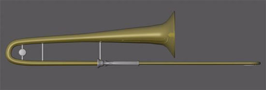 Picture of Trombone Model Poser Format