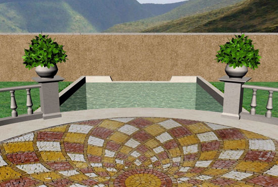 Picture of Upscale Backyard Environment FBX Format