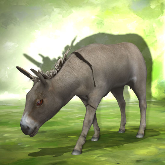 Poserworld Donkey