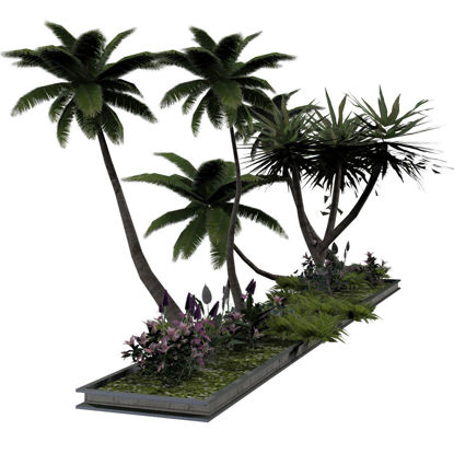 Picture of SuperStore Landscaping Set for Poser