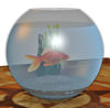 Picture of Goldfish and Bowl Models - Poser and DAZ Studio Format