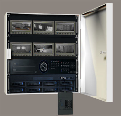 Picture of Video Security Cabinet and Handheld Looper Gadget Models