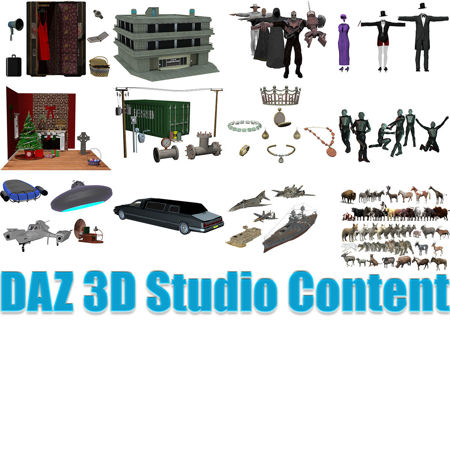 Picture for category DAZ 3D Studio Format